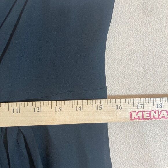 Vintage Victoria’s Secret Gold Label 90's Babydoll Top Sz M Black Sheer V-neck - Picture 3 of 9